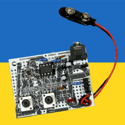 DIY version of PCBSNR to support Ukraine
